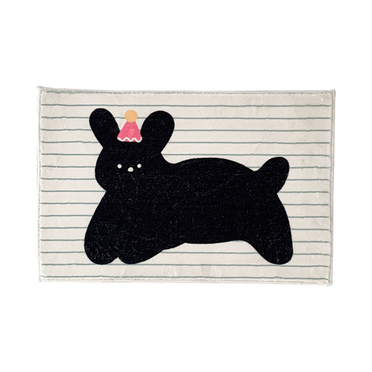 베르블루 BUNNY PUPPY FOOT MAT (버니퍼피 발매트  2 Types)