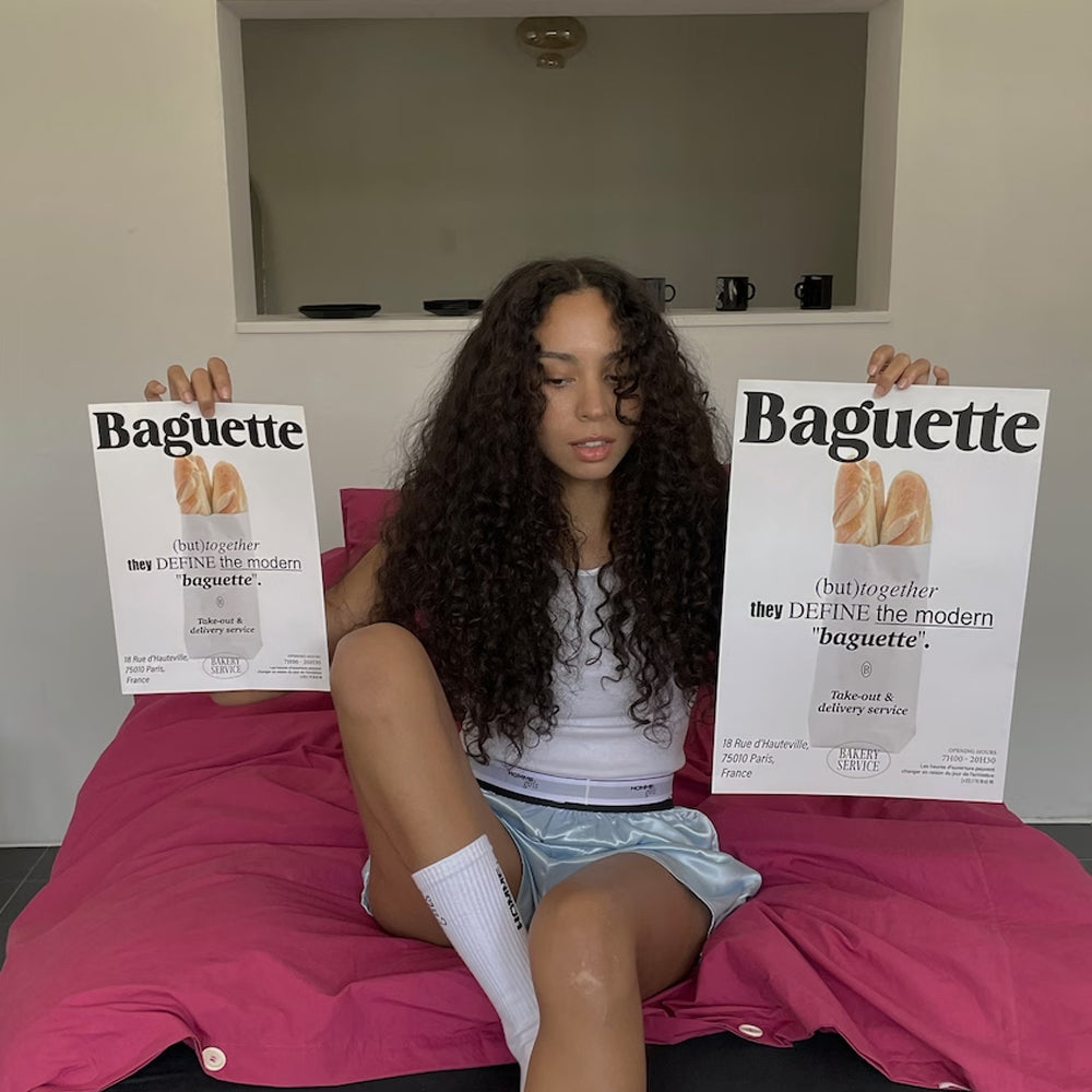 Beurre Bleu ベルブルー BAGUETTE ポスター (A4,A3 2 Size)