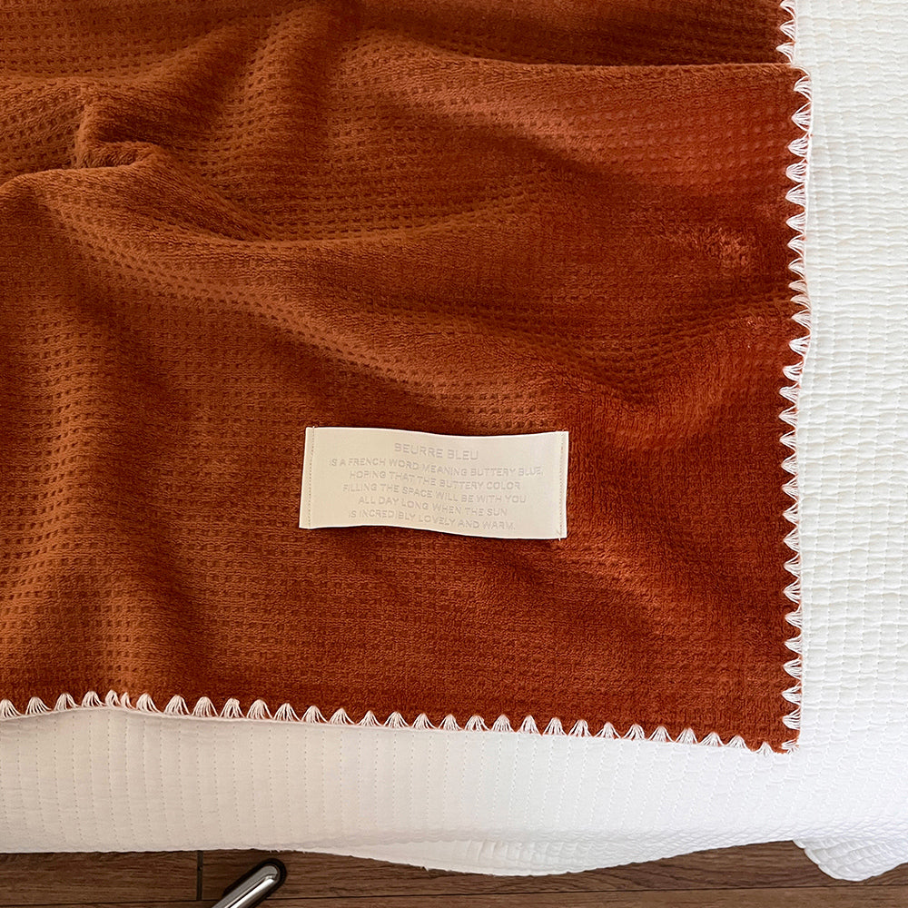 Beurre Bleu ベルブルー FUZZY Blanket ブランケット