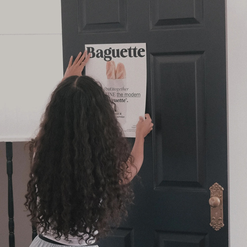 Beurre Bleu ベルブルー BAGUETTE ポスター (A4,A3 2 Size)