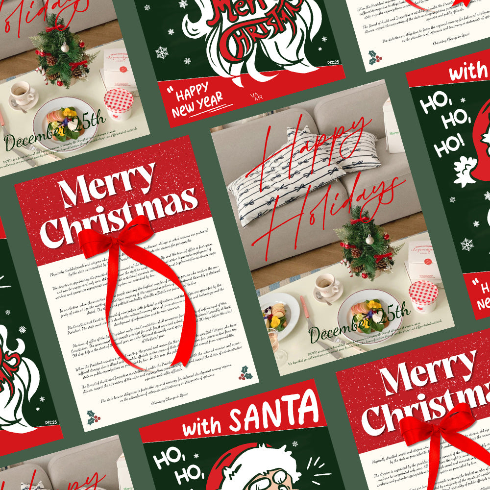 VAMIR バミル christmas poster