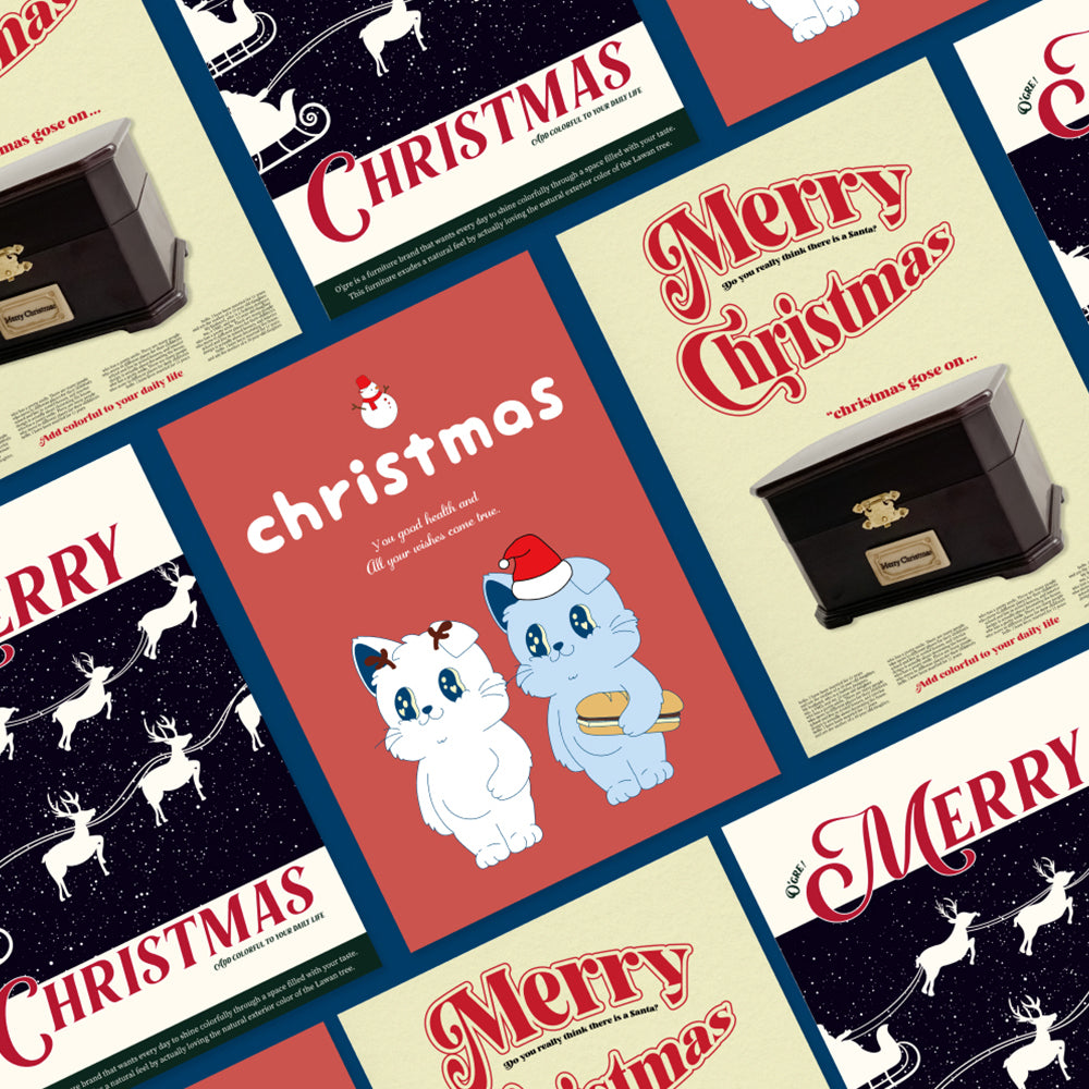 O'gre オグレ CHRISTMAS ポスター