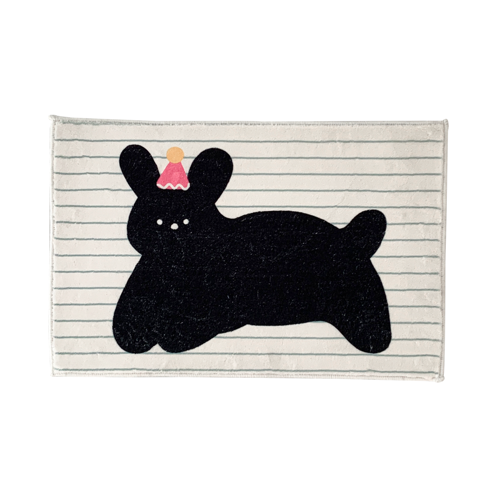 베르블루 BUNNY PUPPY FOOT MAT (버니퍼피 발매트 2ea)