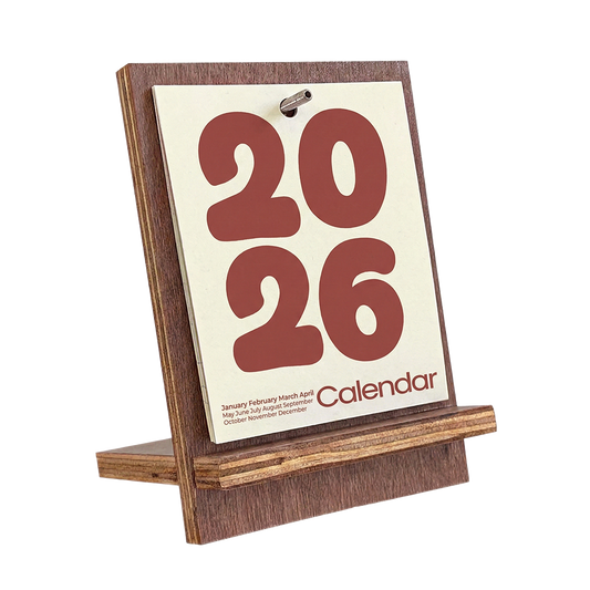 O'gre オグレ 2026 ミニ卓上カレンダー