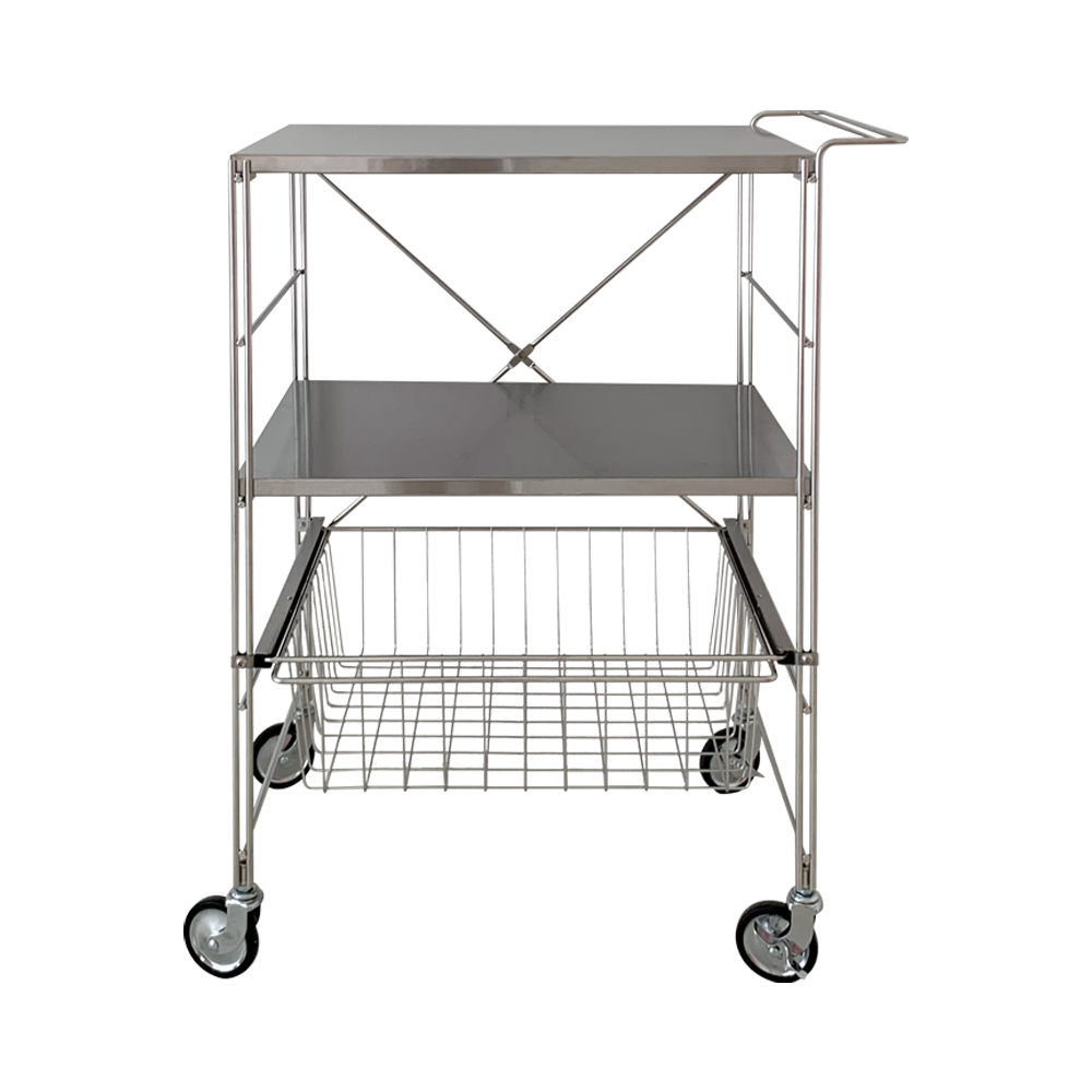 O'gre オグレ フラットステンレス3段トロリー (幅39.5cm・3段) – VAMIR