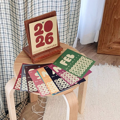 오그레 2026 미니 탁상 달력