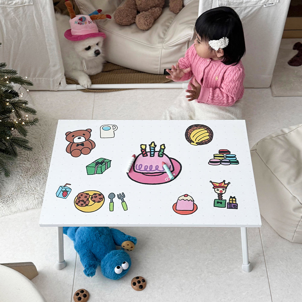 O'gre オグレ ハッピーバースデーフォールディングテーブル