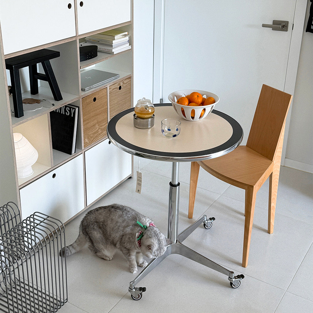 ogre オグレ　韓国インテリア　トントンスクエアホイールテーブル　IKEA O'gre オグレ トントンホイールテーブル – VAMIR