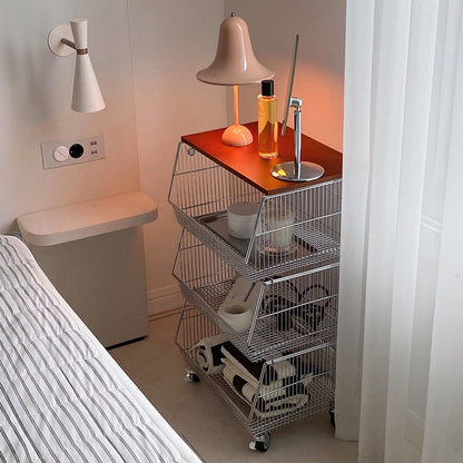 O'gre オグレ リトル3段バスケットトロリー