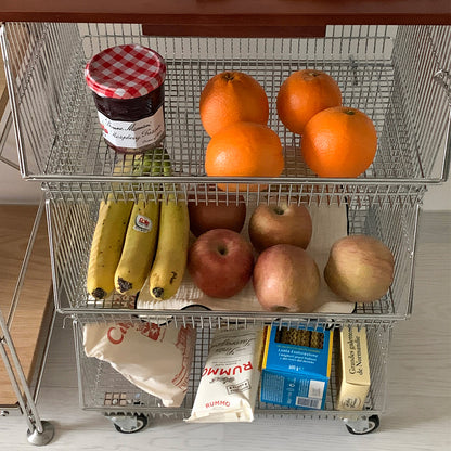 O'gre オグレ リトル3段バスケットトロリー