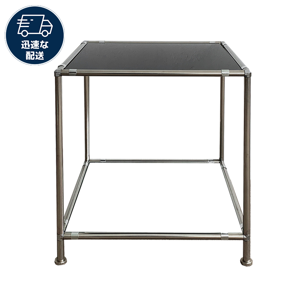 日本国内配送】O'gre オグレ ステンレスモジュール家具キューブサイド